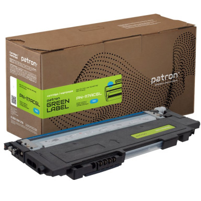 Тонер-картридж Patron HP 117A (W2071A) cyan Green Label (PN-117AСGL) Винница - изображение 1