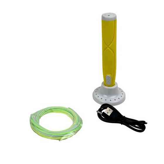 Набір для творчості 3D ручка AK 0011(Yellow) 17 см, 9 трафаретів Вінниця