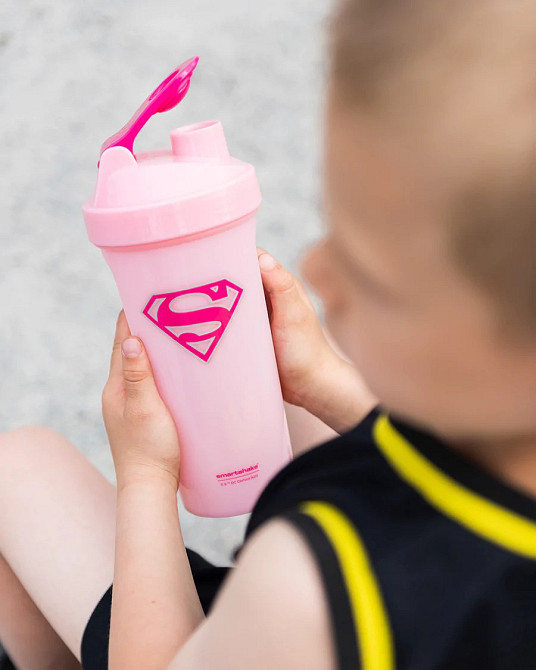 Шейкер спортивний SmartShake Lite 800ml DC Supergirl Кам'янське - фото 6