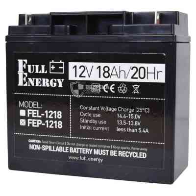Батарея до ДБЖ Full Energy 12В 18Аг (FEP-1218) Вінниця