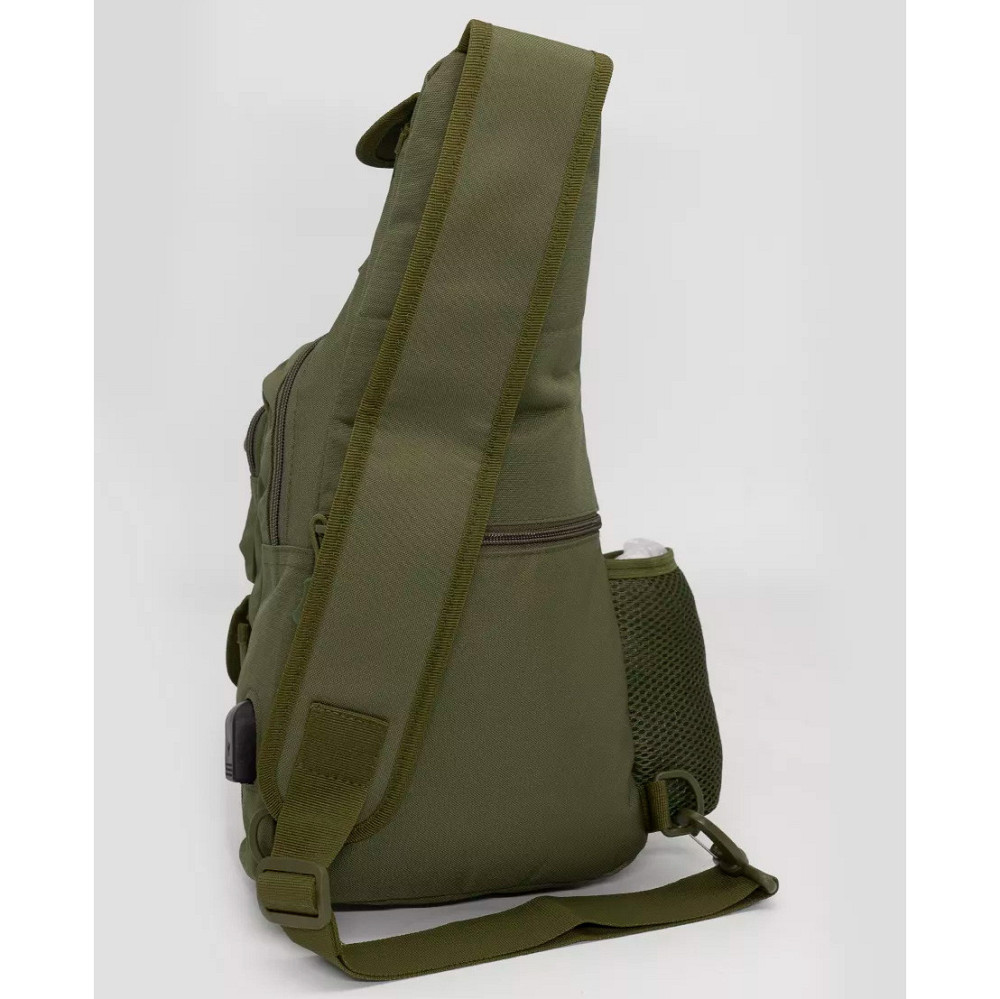 Сумка через плече військового забарвлення, Сумка чоловіча брезентова military, Сумка WS-653 чоловіча тактична Київ - фото 2