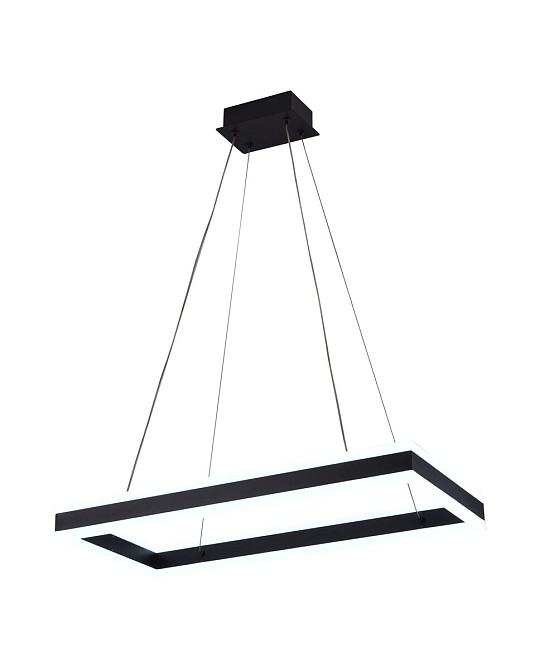 VALESO Стельова світлодіодна люстра (Чорний) Київ - фото 3