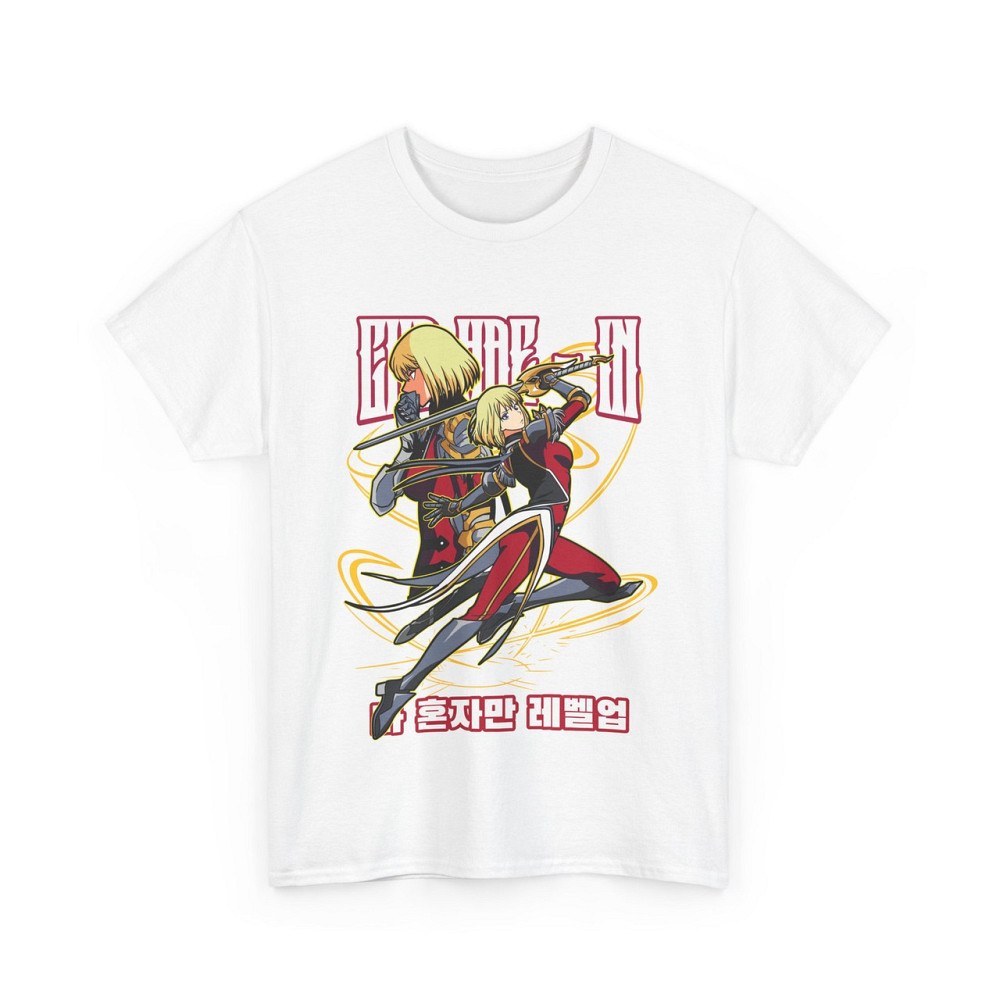 Футболка для хлопчика з аніме принтом Соло Левелінг Аніме Сунг оверсайз (зріст від 165 до 180) Чорний AnimeJ0230m Дніпро - фото 6