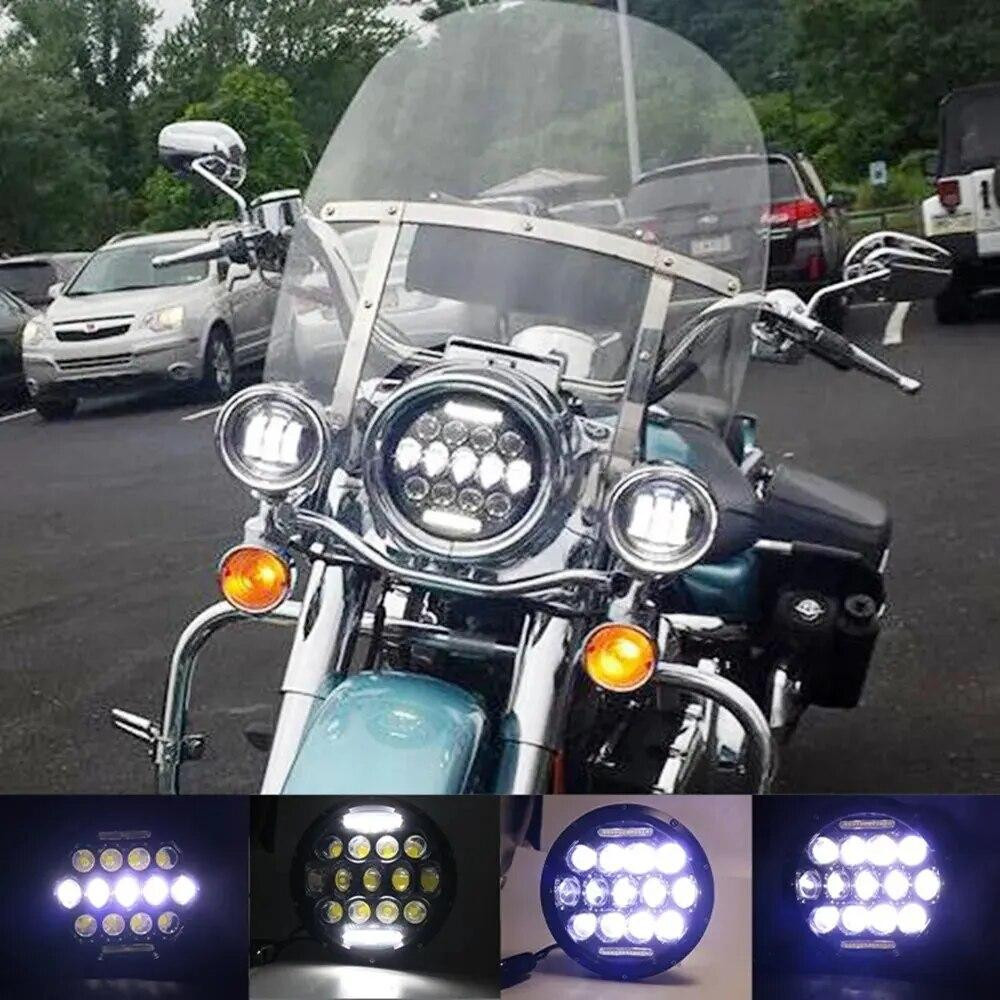 Передні лед фари Нива ВАЗ 2121, ВАЗ 2101, ГАЗ24, УАЗ. LED фари Харків - фото 8