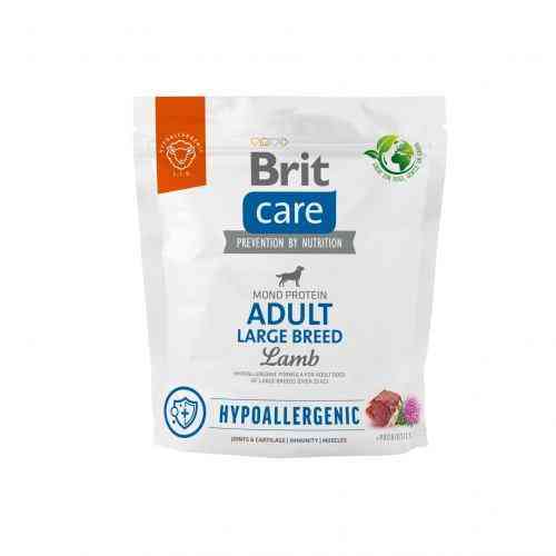 Сухой корм Brit Care Dog Hypoallergenic Adult Large Breed для собак больших пород, гипоаллергенный с ягненком, 1 кг Киев