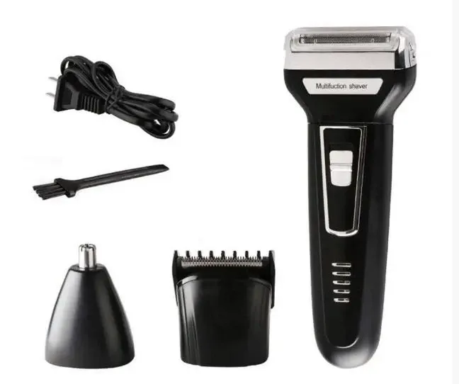 Чоловічий триммер бритва Gemei GM-573 3в1 волосся носа вух брів бороди, 60 хвилин безперервної роботи Одеса - фото 6