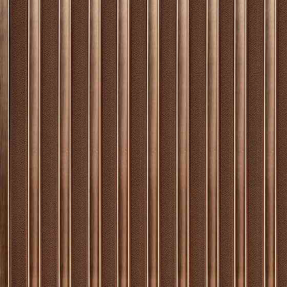 Декоративная рейка под коричневую кожу с бронзой Киев