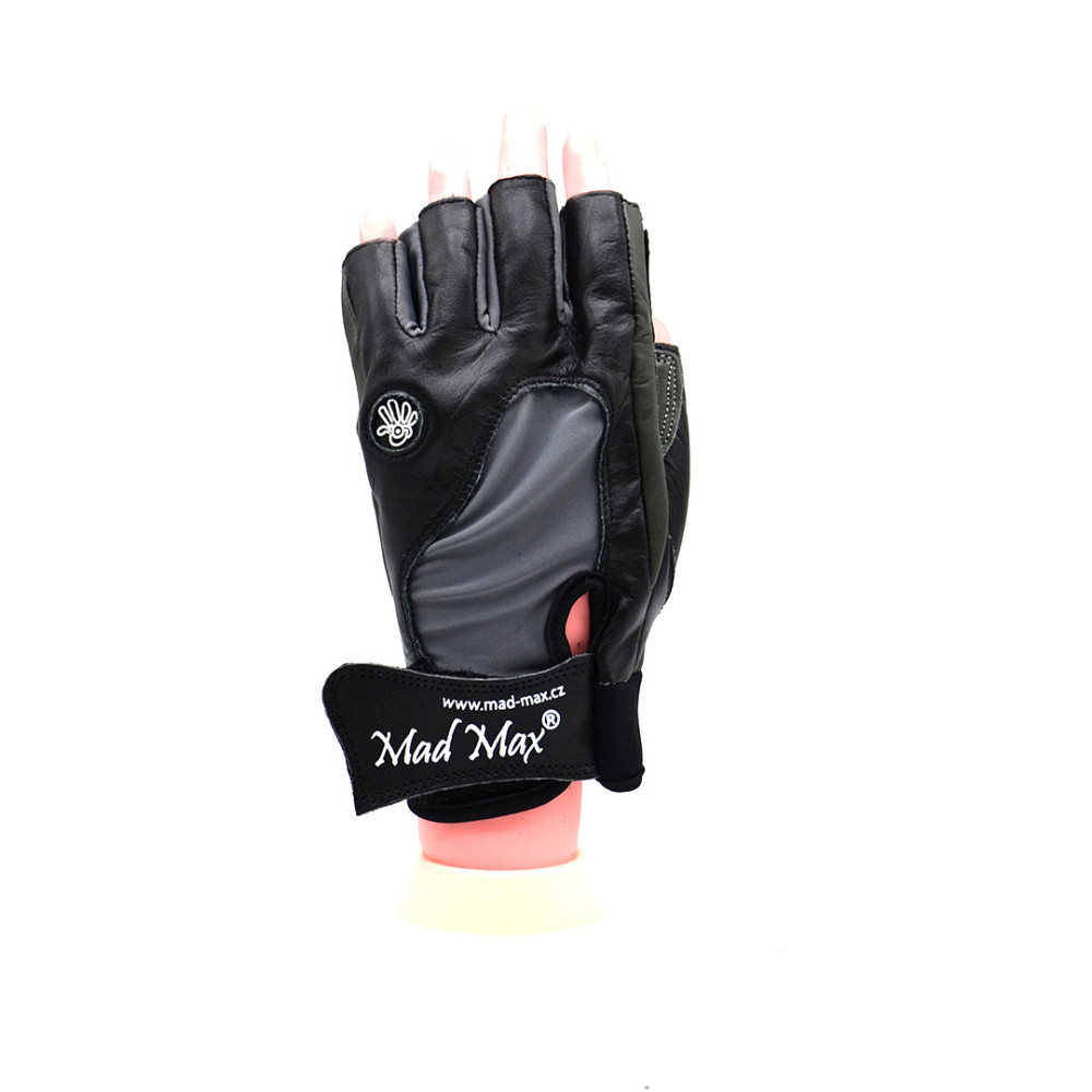Рукавички для фітнесу MadMax MFG-820 MTi82 Black/Cool grey M Луцк - изображение 2