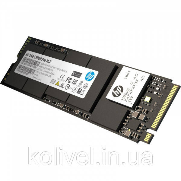 SSD 1TB HP EX900 Pro M.2 2280 PCI Ex Gen3 x4 DRAM Cache, Retail (9XL77AA) Київ - фото 2