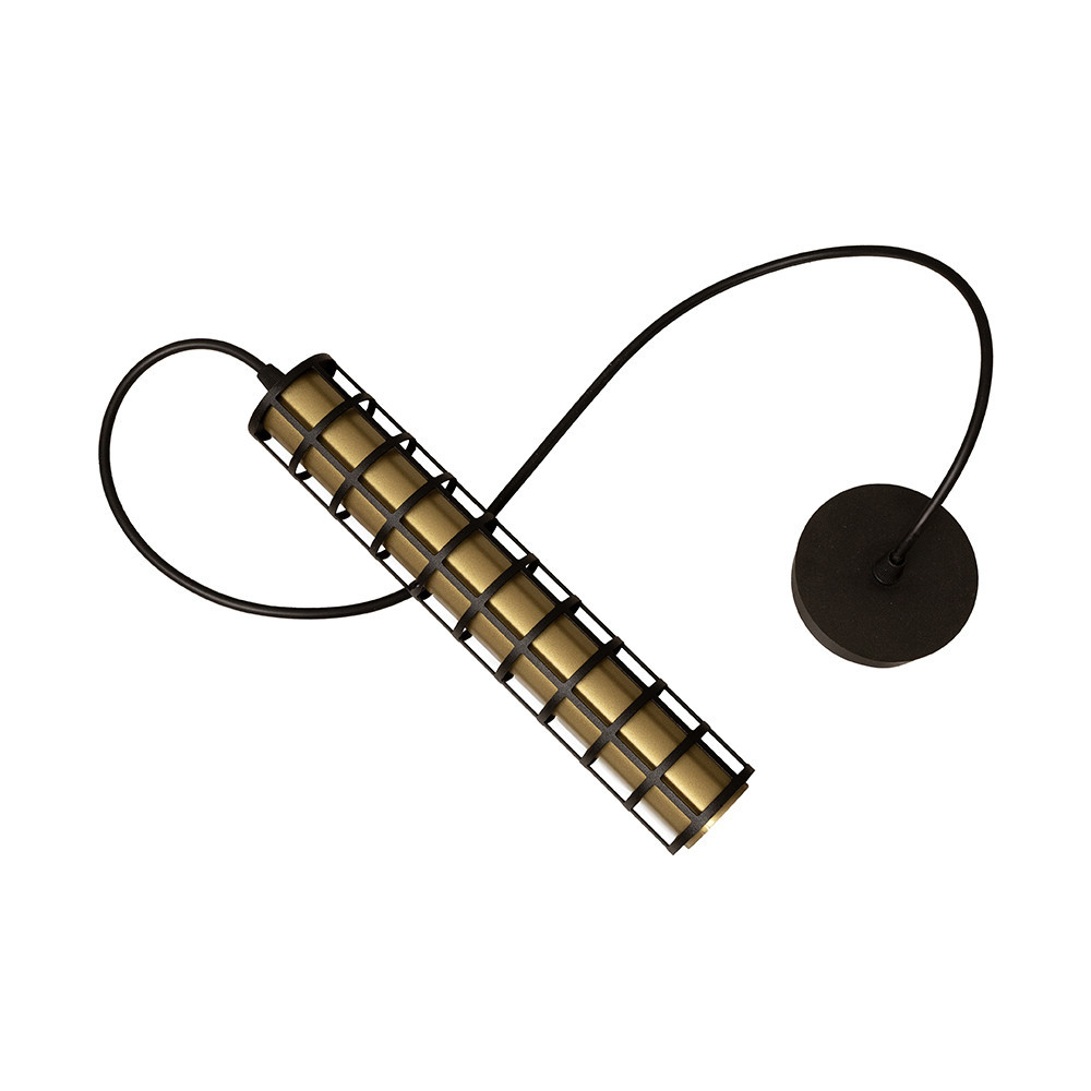 Светильник подвесной MSK Electric Dresden под лампу Е14 бронза в черном каркасе NL 4230 BN+BK Одесса - изображение 3