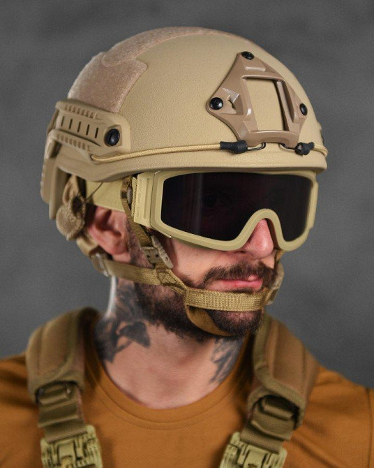 Шлем FAST Future с подвесной системой WENDY очки в подарок   ВТ6798 Одеса - фото 1