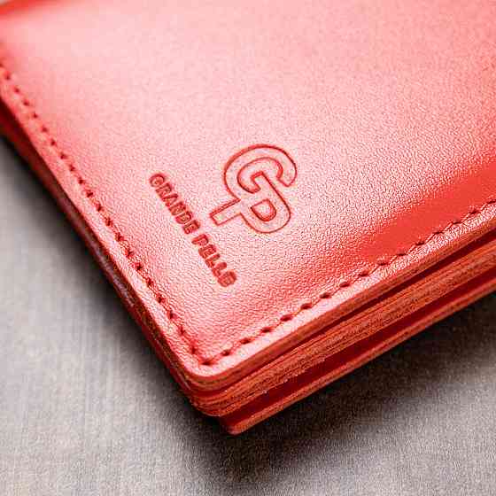 Невелике жіноче портмоне GRANDE PELLE 11565 Червоний Київ