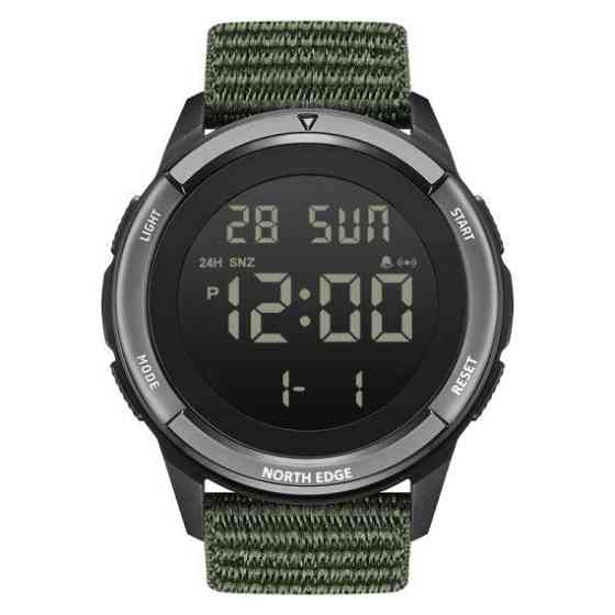 Часы мужские водостойкие тактические North Edge Terrax Green (2 ремешка) Киев
