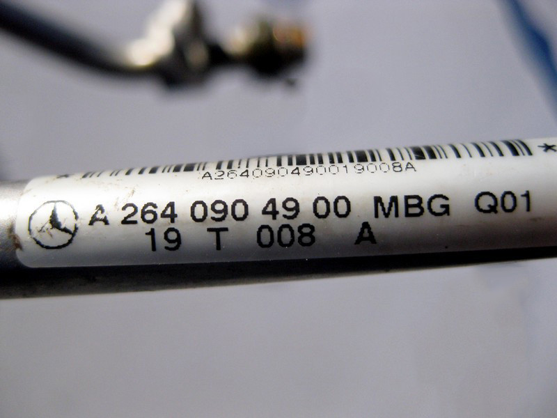 Mercedes-Benz  A2640904900 Подає маслопровід турбіни двигуна M264 R4 1.5 2.0л C-Class W205 Одеса - фото 3