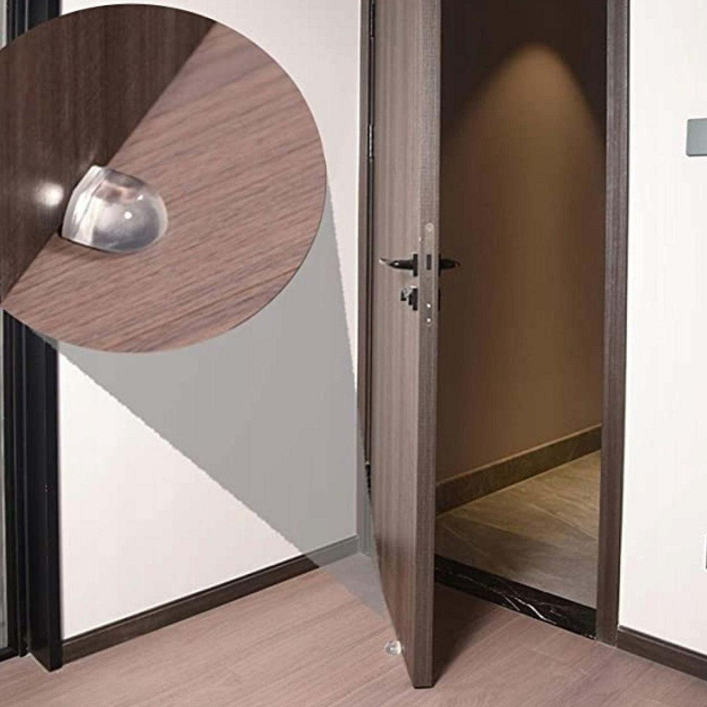 Відбійник дверний самоклеючий "GekoHome" силіконовий безбарвний Киев - изображение 6