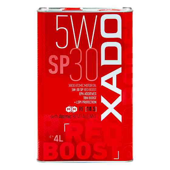 Моторне масло Xado Atomic Oil Red Boost 5W-30 4л Львів