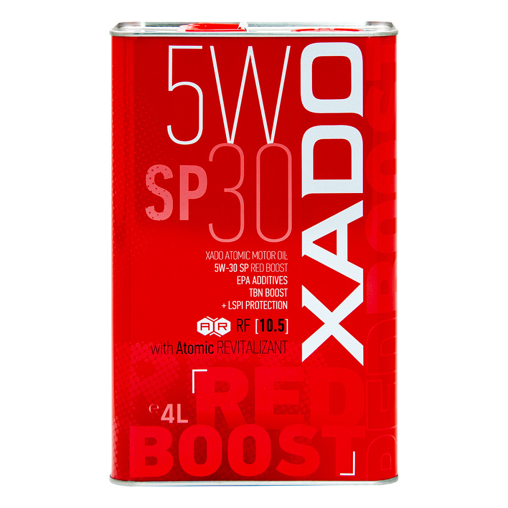 Моторне масло Xado Atomic Oil Red Boost 5W-30 4л Львів - фото 1