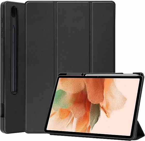 Протиударний чохол-книжка на Samsung Galaxy Tab S7 FE/S7+/S8+ 12.4" Дніпро