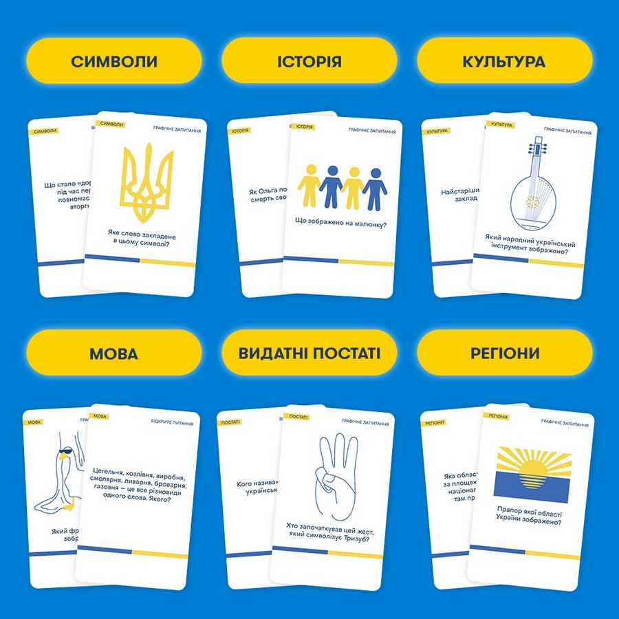 Карткова гра "Шевченко питає" orner-1909, 180 карток з запитаннями Вінниця - фото 2