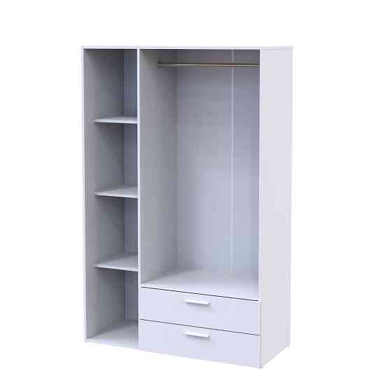 Шафа розпашна для одягу Doros Ектор 116х49,5х180 см Білий (DRS-011186) Львів