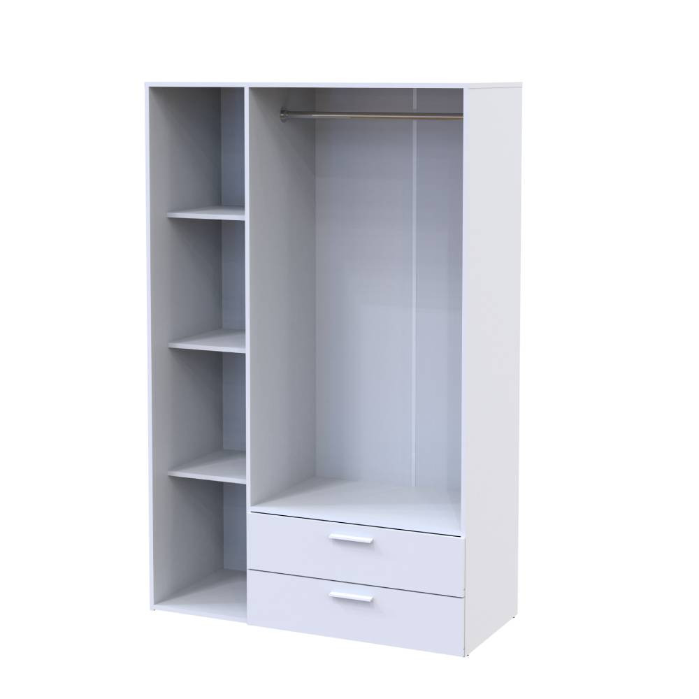 Шафа розпашна для одягу Doros Ектор 116х49,5х180 см Білий (DRS-011186) Львів - фото 4