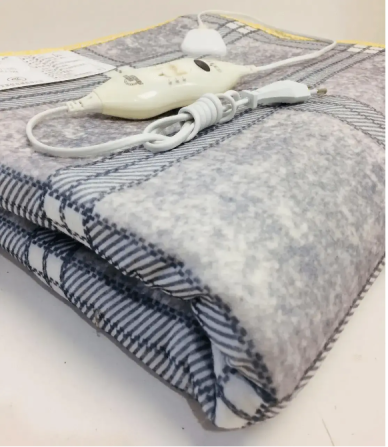 Электропростынь electric blanket 150*160 клетчатая серая Киев - изображение 6