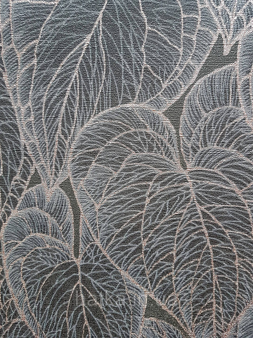 Шпалери вініл на флізеліні AS creation Metropolitan stories By Time 0,53х10 листя золотисте на чорному Київ - фото 2