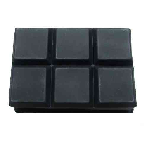 Форма силиконовая для льда Кубики, 6 ячеек 5см с крышкой Винница