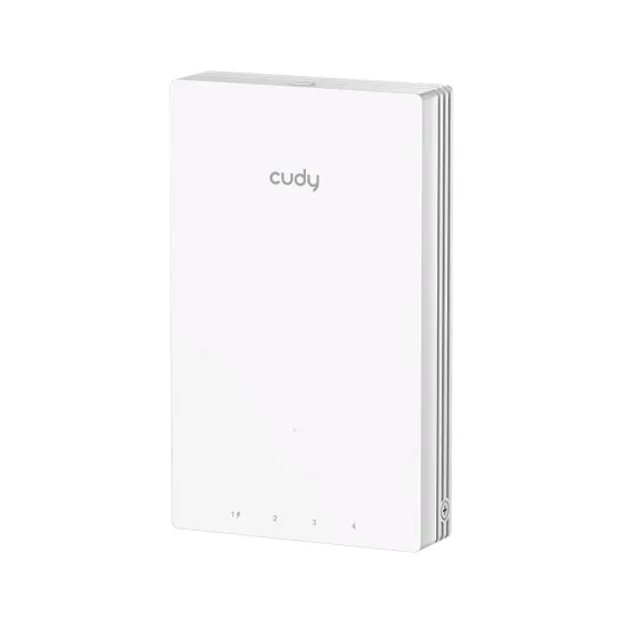 Точка доступу настінна WiFi 6 Cudy AP3000 Wall з підтримкою Mesh дводіапазонна гігабітна AX3000 (73-00583) Київ