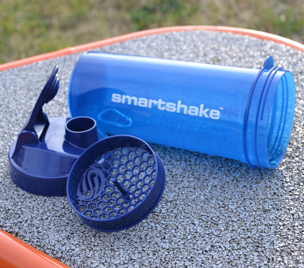 Шейкер спортивний Smartshake Lite 1000ml Glossy-Navy Blue Луцк - изображение 9