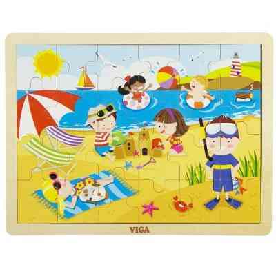 Пазл Viga Toys Пори року. Літо (51270) Вінниця