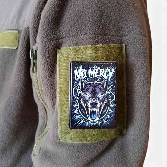 Патч / шеврон No mercy Wolf Запоріжжя