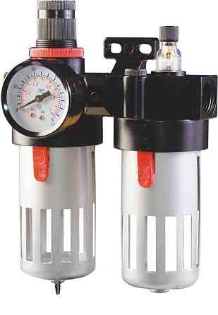 MASTERTOOL Блок підготовки повітря MASTERTOOL 20 мкм 0-10 бар ½" Al корпус повітряний фільтр/ре Коломыя