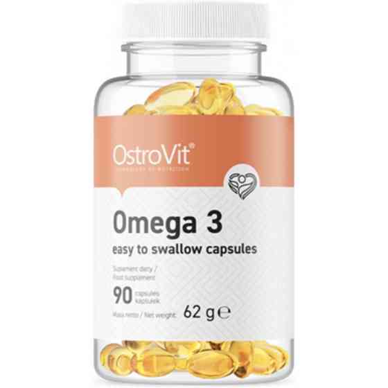 Омега 3 OstroVit Omega 3 Easy To Swallow 90caps Луцьк