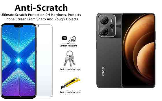 Захисне скло NeoGlass для Blackview Oscal Tiger 13 – надпрозоре та стійке Київ