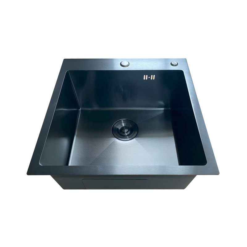 Мийка Mixxus MH5050 Micro Decor Black з нержавіючої сталі, чорного кольору (3.0/0.8) MI8215 Харків - фото 2