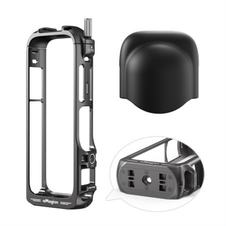 Рамка Insta360 X4 алюминиевая быстросъемная с колпачком aMagisn AD01-A Киев - изображение 1
