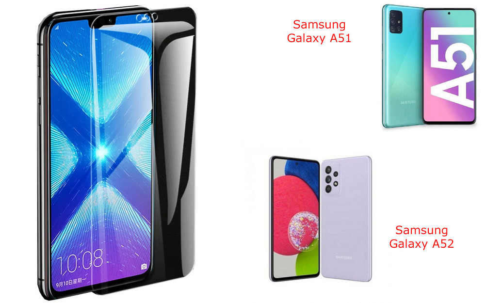 Защитное стекло NeoGlass для Samsung Galaxy A51, Galaxy A52 – ультрапрозрачное и устойчивое Киев - изображение 2