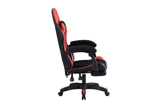 Крісло геймерське Форест, чорний/червоний Киев