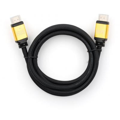 Кабель мультимедийный HDMI M to HDMI M 3.0m V2.0 Vinga (VCPDCHDMI2VMM3BK) Винница - изображение 1