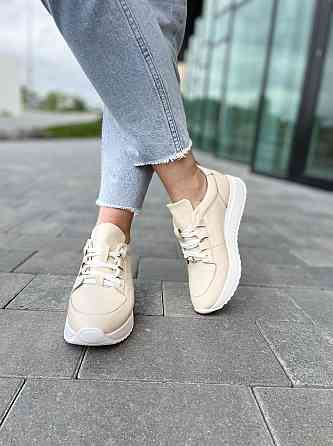 EMELI Кросівки жіночі EMELI 011/8 бежеві (весна-осінь, шкіра натуральна) (5019) 36-41 Коломыя