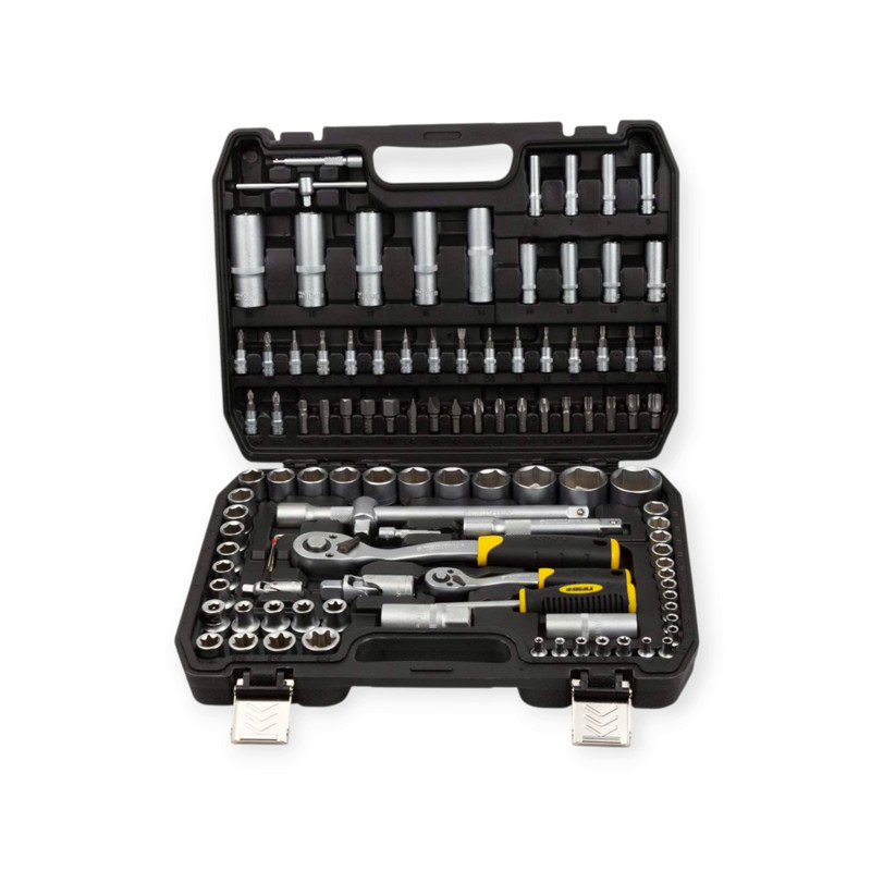 Набір інструменту 1/2", 1/4" 110 шт. Мукачево - фото 1