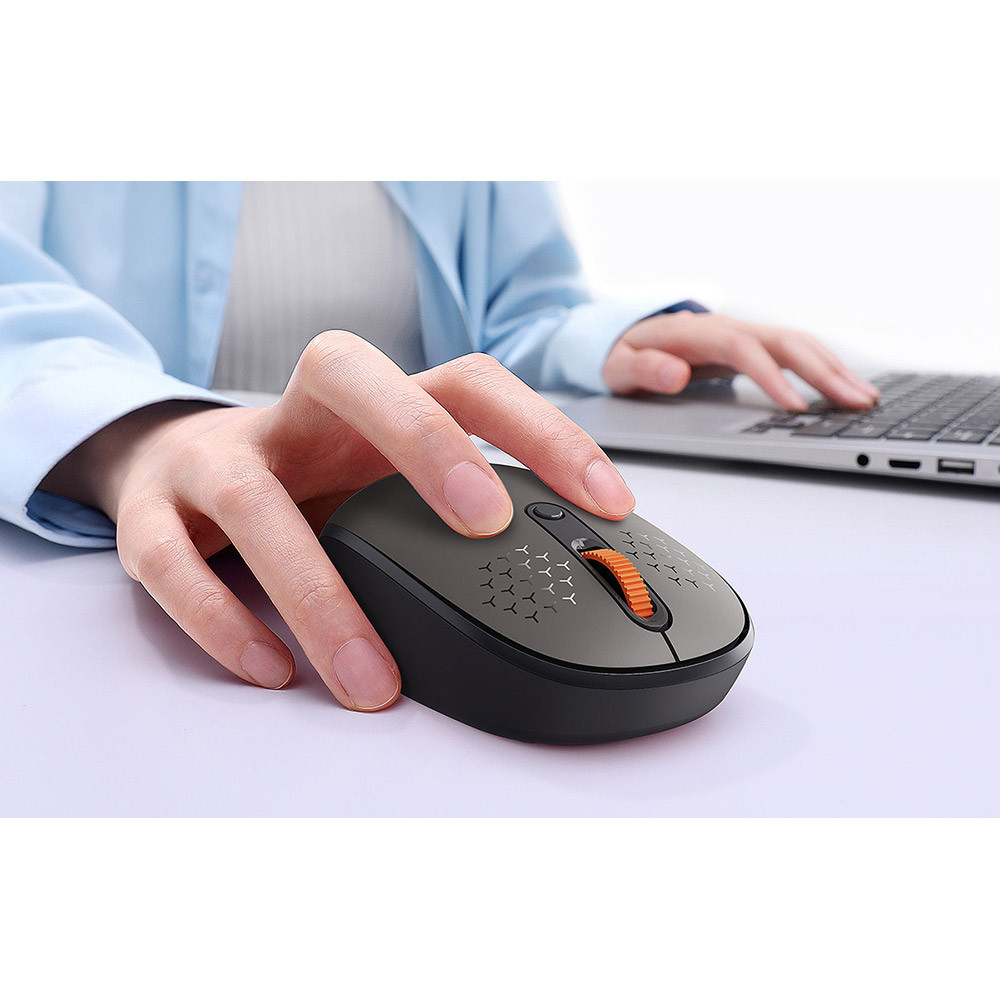 Маніпулятор миша бездротова Baseus F01B Tri-Mode Wireless Mouse Frosted Gray Київ - фото 13