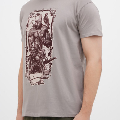 Футболка Sol's Imperial Cossack with hawk світло-сірий XXL (11500380/396XXL) Вінниця - фото 3