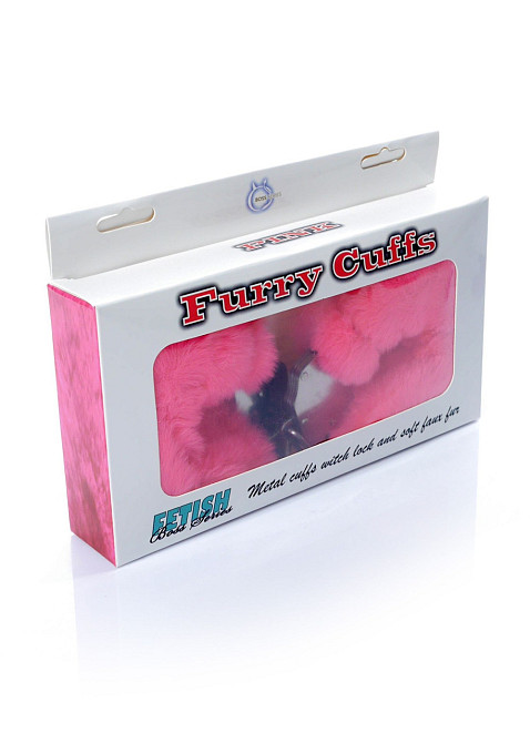 Наручники - Fetish Boss Series Furry Cuffs Pink Sex Aura Киев - изображение 3