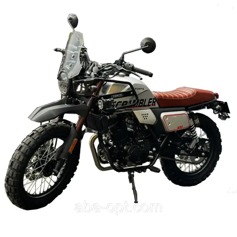 МОТОЦИКЛ Scrambler FT300-F6P Forte Об'єм 285 см3 шини 17''/17'' 29 к.с. купити в інтернет-магазині дешево Одеса - фото 4