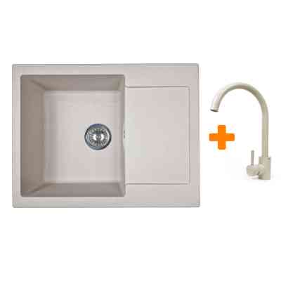 Мойка кухонная Adamant Minimal Avena + змішувач (1824296912306) Вінниця
