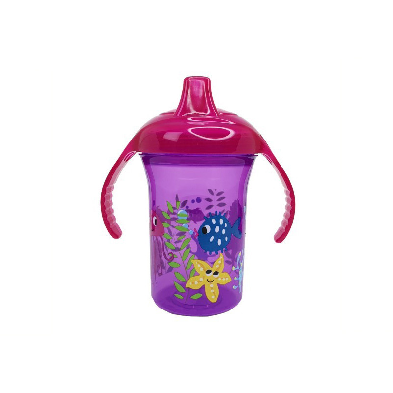 Пляшечка пластикова з ручками "Океан" MGZ-0323(Violet) 250 мл Вінниця - фото 1