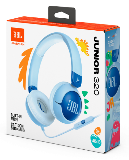 Гарнітура JBL JR320 Blue (JBLJR320BLU) (7065591) Київ - фото 8