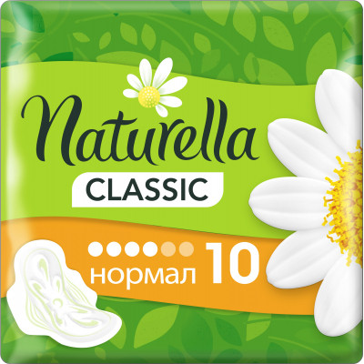 Гигиенические прокладки Naturella Classic Normal 10 шт (4015400317876) Винница - изображение 1